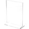 Plymor Clear Acrylic Sign Display / Literature Holder (Top-Load), 8" W x 10" H
